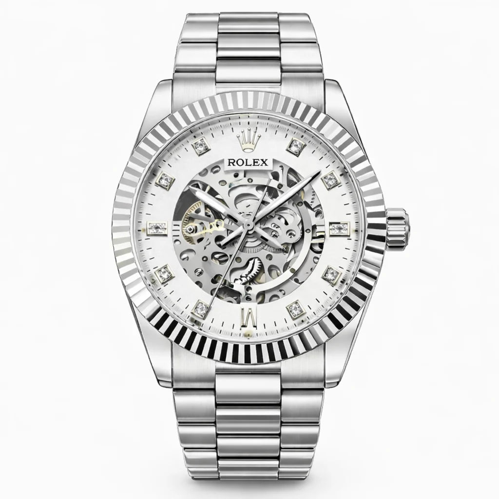 Rolex Skeleton Automatic – Stainless Steel