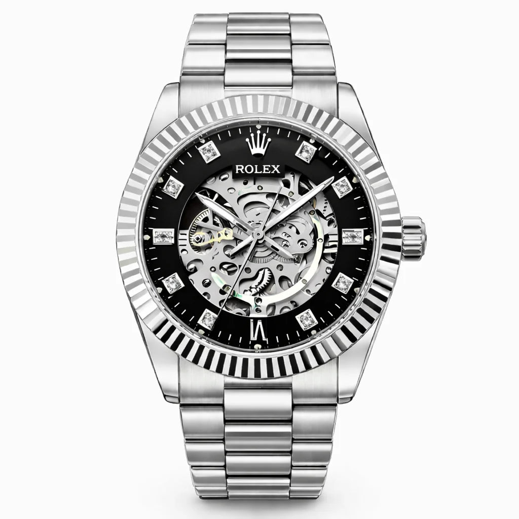 Rolex Skeleton Automatic – Stainless Steel