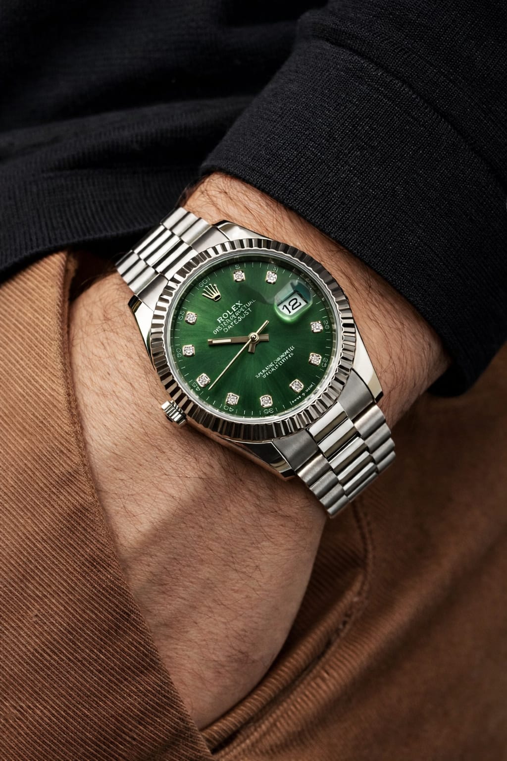 Rolex Datejust --oyster perpetual stainless steel