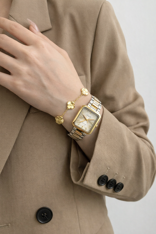 Heritage Oval Two-Tone Watch